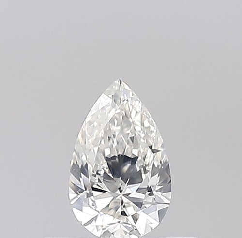 0.35 carat I-VS2 Natūralus Pear Deimantas (1)