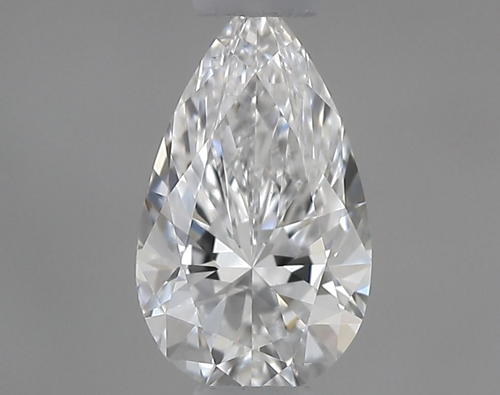 0.38 carat F-VS2 Natūralus Pear Deimantas (1)