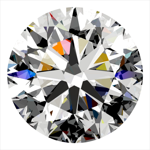 0.3 carat G-VS1 Very Good cut Natūralus Round Deimantas (1)