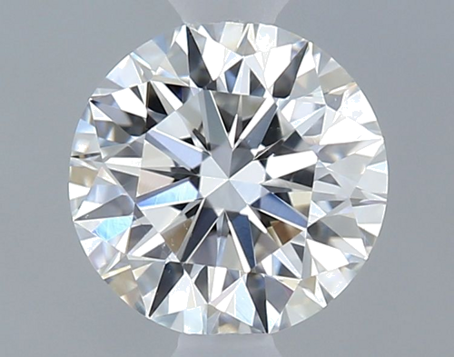 0.5 carat F-VS2 Excellent cut Natūralus Round Deimantas (1)