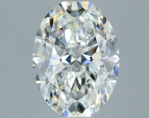 0.51 carat G-VVS2 Natūralus Oval Deimantas (1)