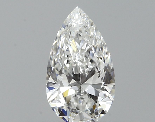 0.3 carat E-VVS1 Natūralus Pear Deimantas (1)