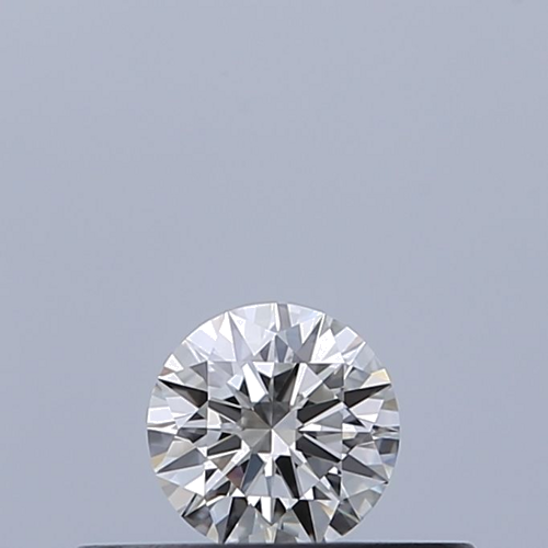 0.19 carat F-VVS2 Excellent cut Natūralus Round Deimantas (1)