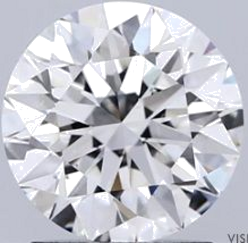1.53 carat H-SI1 Excellent cut Natūralus Round Deimantas (1)