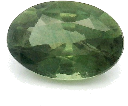 0.58 carat GREEN Oval Safyras (1)