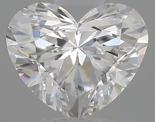 0.7 carat D-VS1 Natūralus Heart Deimantas (1)