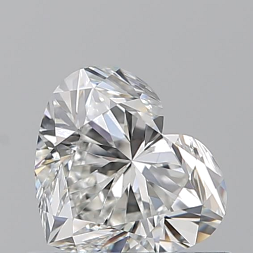 0.7 carat G-VS2 Natūralus Heart Deimantas (1)
