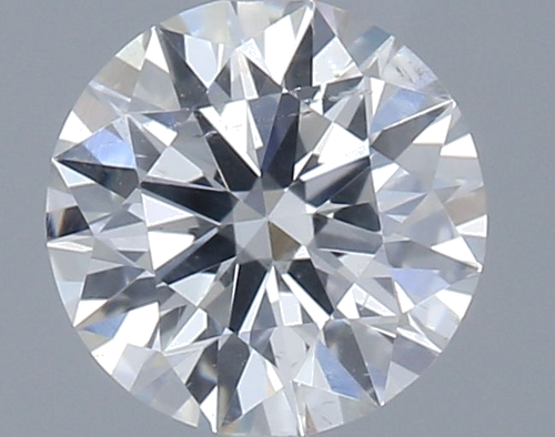0.51 carat G-SI2 Excellent cut Natūralus Round Deimantas (1)