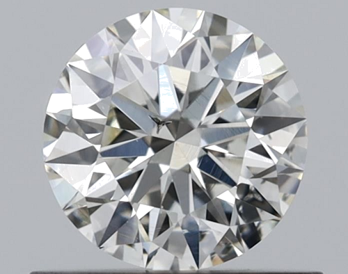 0.57 carat K-SI2 Excellent cut Natūralus Round Deimantas (1)