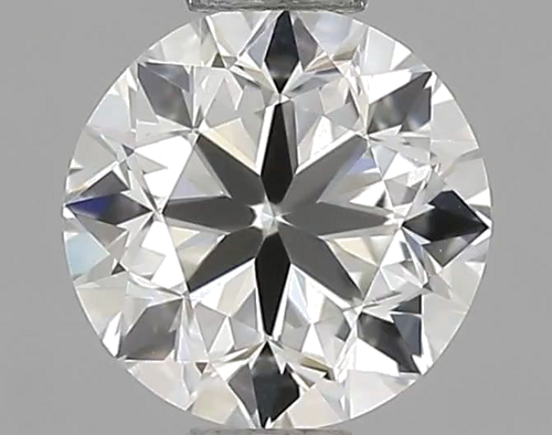 0.5 carat J-VVS1 GD cut Natūralus Round Deimantas (1)