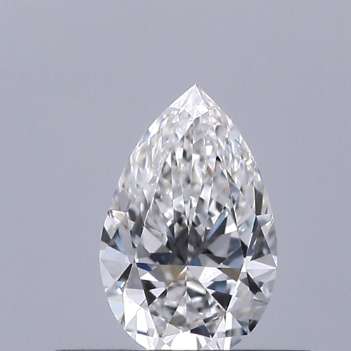 0.3 carat E-VVS2 Natūralus Pear Deimantas (1)
