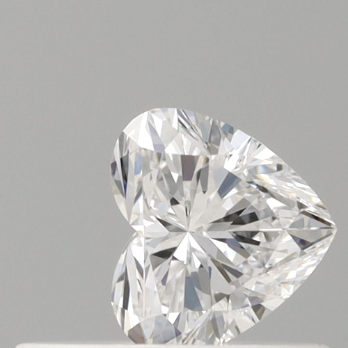 0.32 carat D-VVS2 Natūralus Heart Deimantas (1)