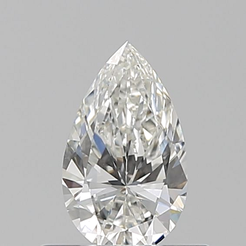 0.5 carat G-VS1 Natūralus Pear Deimantas (1)