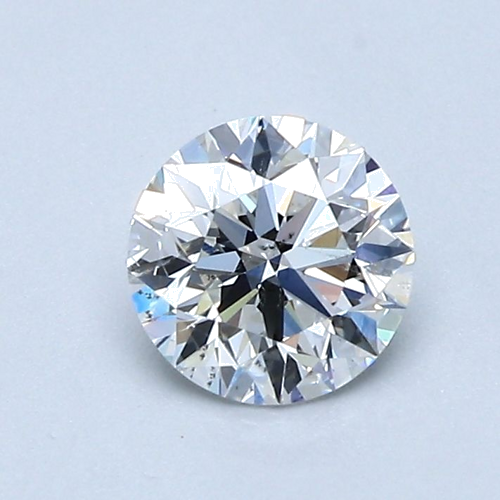 0.74 carat F-SI1 Excellent cut Natūralus Round Deimantas (1)