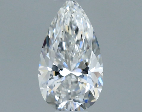 0.26 carat E-VVS2 Natūralus Pear Deimantas (1)
