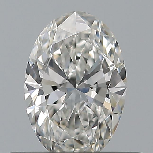 0.4 carat F-IF Natūralus Oval Deimantas (1)