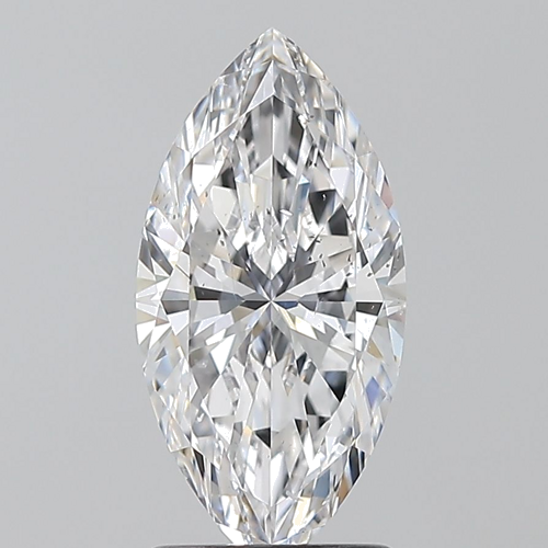1.7 carat D-SI1 Natūralus Marquise Deimantas (1)