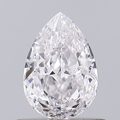 0.55 carat E-VVS1 Natūralus Pear Deimantas (1)
