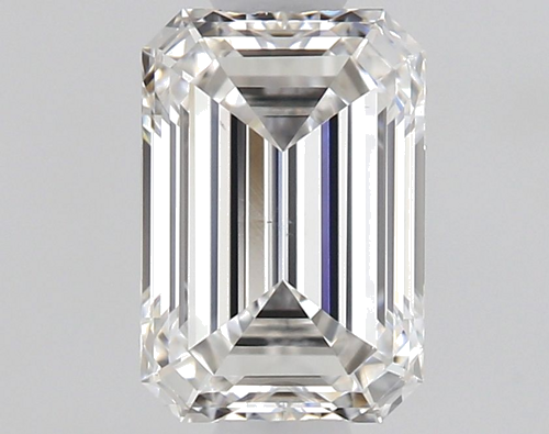 0.61 carat F-VS2 Natūralus Emerald Deimantas (1)