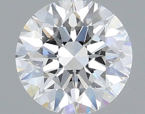 0.5 carat F-VVS2 Excellent cut Natūralus Round Deimantas (1)