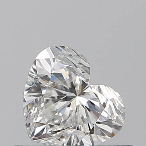 0.5 carat F-SI2 Natūralus Heart Deimantas (1)