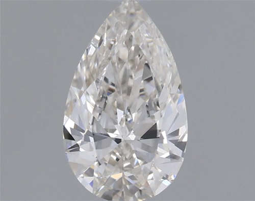 0.5 carat I-VVS2 Natūralus Pear Deimantas (1)