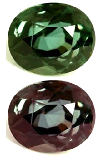 0.61 carat GREEN Oval Alexandrite (1)