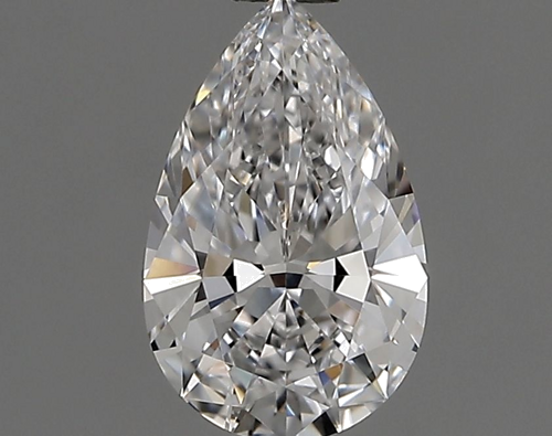 0.57 carat D-IF Natūralus Pear Deimantas (1)