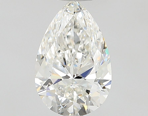 0.61 carat F-VVS1 Natūralus Pear Deimantas (1)