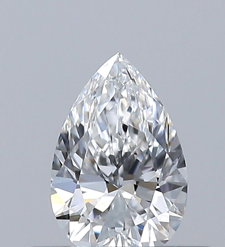 0.31 carat E-IF Natūralus Pear Deimantas (1)