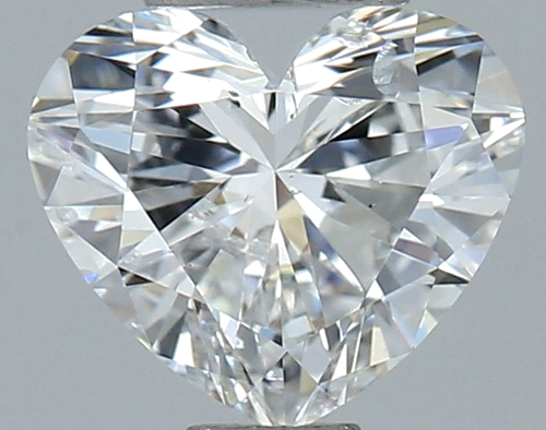 0.7 carat E-SI2 Natūralus Heart Deimantas (1)