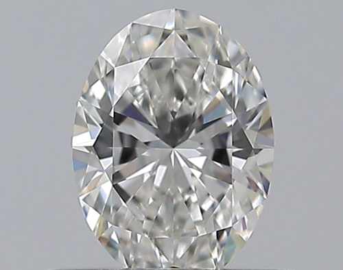 0.4 carat F-VVS1 Natūralus Oval Deimantas (1)