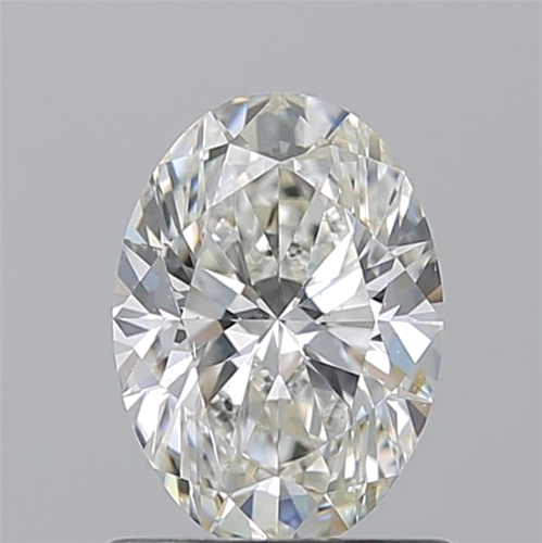 1.01 carat H-SI1 Natūralus Oval Deimantas (1)