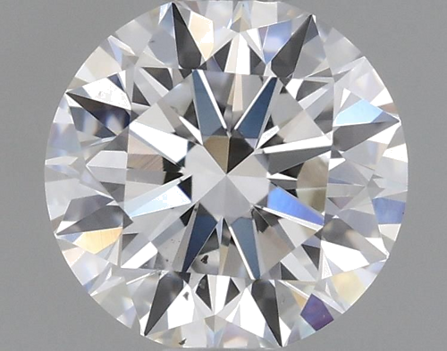 0.53 carat E-SI1 Excellent cut Natūralus Round Deimantas (1)