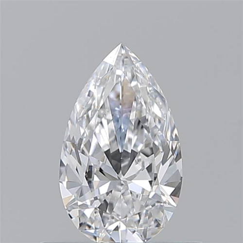0.54 carat D-VS1 Natūralus Pear Deimantas (1)