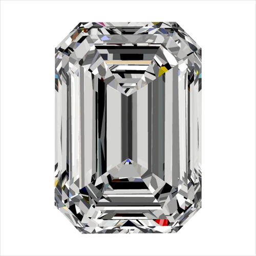 0.3 carat G-VS2 Natūralus Emerald Deimantas (1)