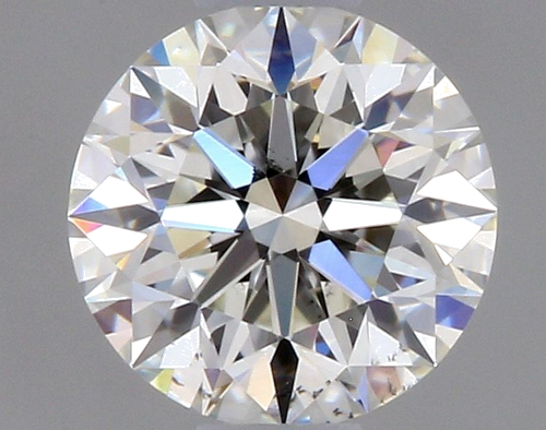 0.54 carat I-SI1 Excellent cut Natūralus Round Deimantas (1)