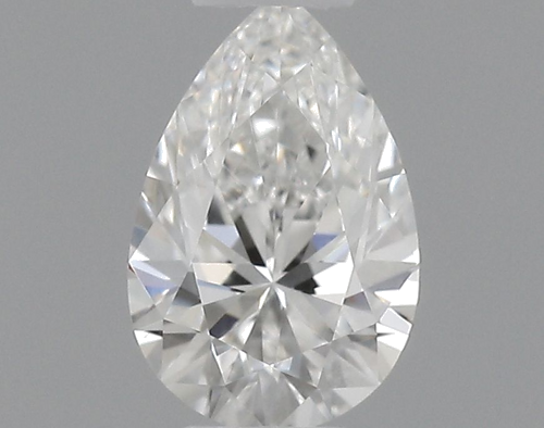0.26 carat E-VVS2 Natūralus Pear Deimantas (1)