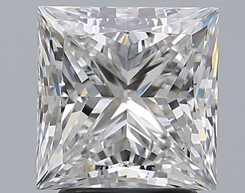 2.81 carat F-VS2 Natūralus Princess Deimantas (1)