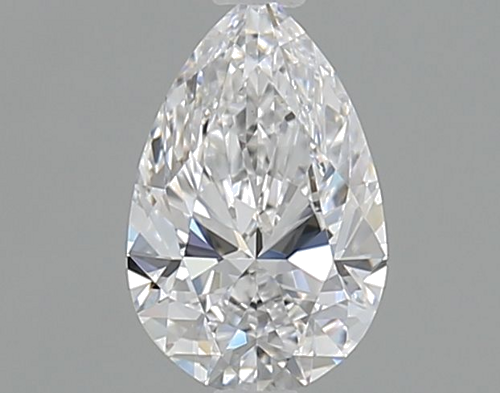 0.61 carat D-VS1 Natūralus Pear Deimantas (1)