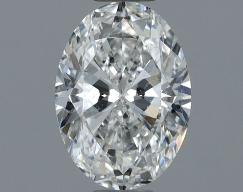 1.0 carat G-SI2 Natūralus Oval Deimantas (1)