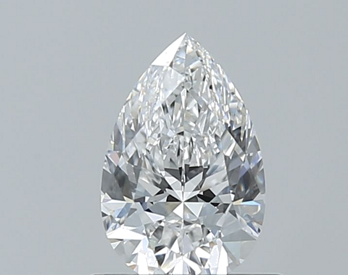 0.7 carat D-VS1 Natūralus Pear Deimantas (1)