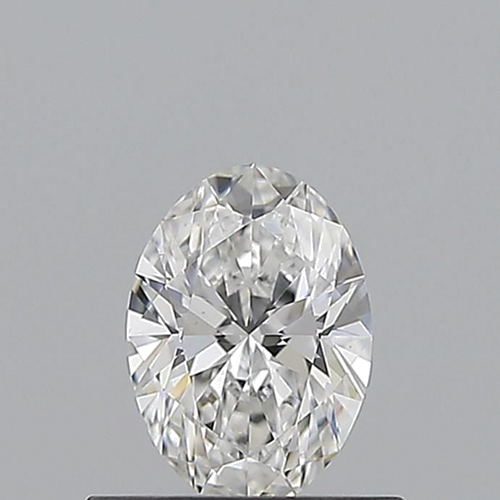 0.52 carat E-VVS2 Natūralus Oval Deimantas (1)