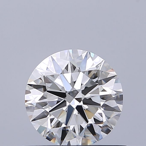 0.61 carat F-VVS1 Excellent cut Natūralus Round Deimantas (1)