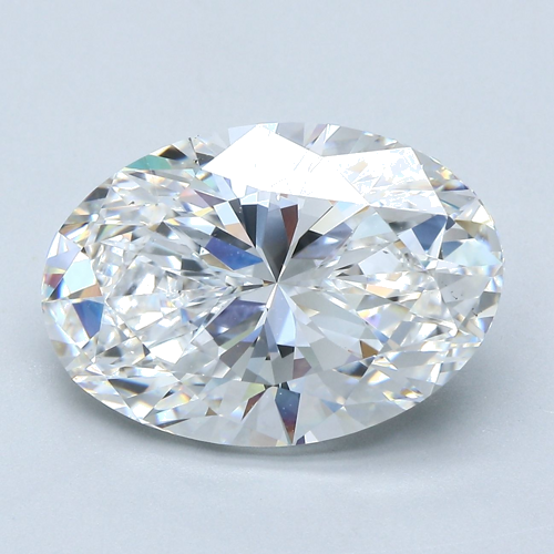7.01 carat F-SI1 Natūralus Oval Deimantas (1)