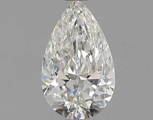 0.53 carat H-VVS1 Natūralus Pear Deimantas (1)