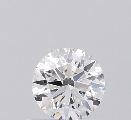 0.5 carat F-SI2 Excellent cut Natūralus Round Deimantas (1)