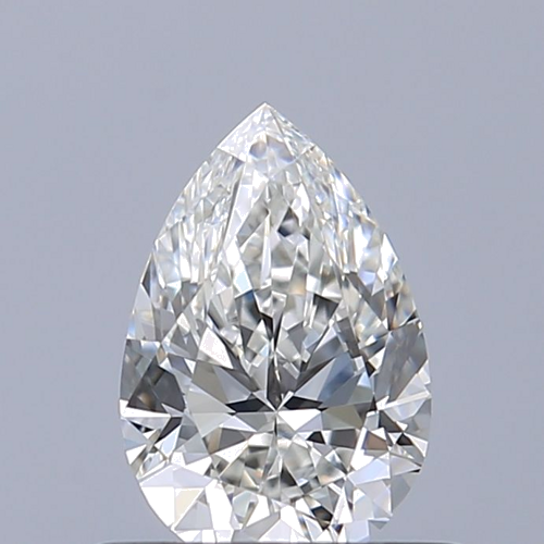 0.51 carat G-VVS1 Natūralus Pear Deimantas (1)