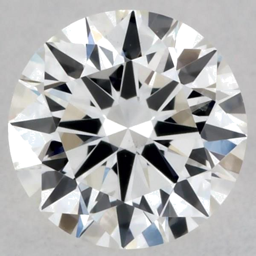 0.23 carat F-SI1 Excellent cut Natūralus Round Deimantas (1)