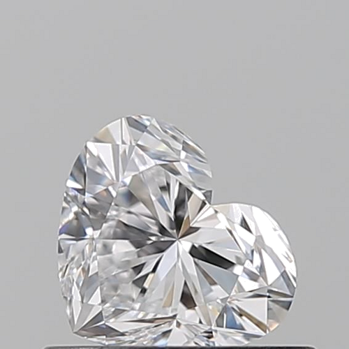0.5 carat D-VVS1 Natūralus Heart Deimantas (1)
